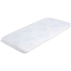 ЭКО ПУПС. Детский непромокаемый наматрасник Чехол Premium , р. 65х125х12 см (Белый) арт. ПНАМЧ12565б
