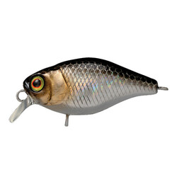 Jackall . Воблер Chubby 38mm 4.0g HL Silver&Black (1699.01.14)