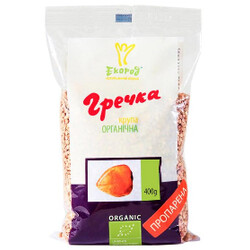 Екород. Крупа гречневая Екород пропареная органическая 400 г (4820153600164)