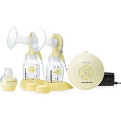 Medela. Електронний молокоотсос Swing Maxi двофазний + Кальма(смарт-соска) 2-в-1(7612367026178)