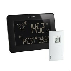 TFA. Метеостанция Slim Touch 145х23х103 мм чёрный (35112801)