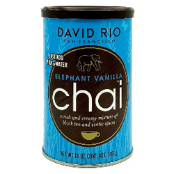 David Rio. Напиток David Rio Elephant Vanilla сухой растворимый. Чай-латте 398 г(658564703983)