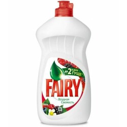 Fairy. Средcтво для мытья посуды Plus Ягодная Свежесть 500мл (5413149313934)