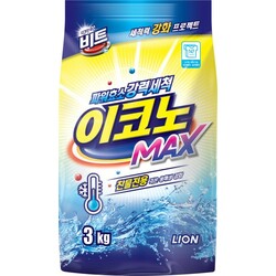 LION. Порошок для стирки Lion Beat Drum Econo Max 3 кг (8801007740591)