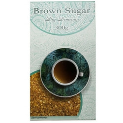 Аскания-пак. Цукор Аскания-пак Dry Demerara коричневий 300 г   (4820071641850)