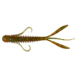 Keitech. Силікон Hog Impact 4"(8 шт/упак) ц: ea02 peach green flk. (1551.02.29)