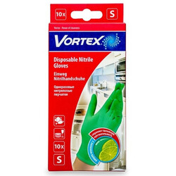 Vortex. Рукавички нитриловые S 10шт/уп (4820048488297)