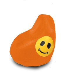 Tia-sport. Кресло груша Оксфорд Смайл оранжевая (sm-0622)