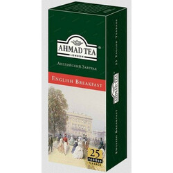 Ahmad tea. Чай черный Ahmad tea London Английский к завтраку 25 шт х 2 гр(86518971811186)