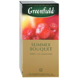 Greenfield. Чай Greenfield Summer Bouquet трав'яної із смаком малини в пакетиках 25шт*2г (48200228619