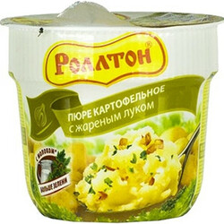 Роллтон. Пюре Картофельное с жареным луком 37г (4820179250312)