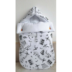 Viall. Дитячий зимовий конверт "Joy" ноти мелодії"(9030)