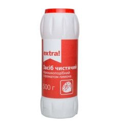 Extra!. Средство чистящее с ароматом лимона   500г (4824034048441)