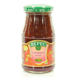 Верес. Джем клубничный 385гр (9865060030548)