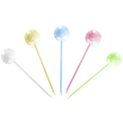 Fackelmann. Шпаги для канапе Діамант пластик 10см 50422 20шт/уп(4008033504225)