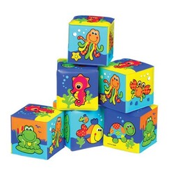 Playgro. Кубики для ванни, 6мес+  (0181170)