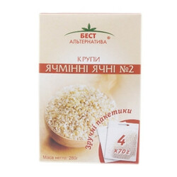 Бест Альтернатива. Крупа ячневая Бест Альтернатива 4*70г (4820009101135)