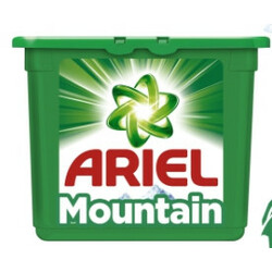 Ariel. Гель-капсулы для стирки Горный родник автомат 15*28,8г/у (4015600949785)