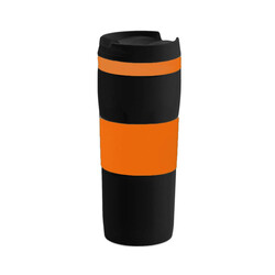 Bergamo. Термос-кружка нерж/ст оранж 400мл 5001V-6 шт (5001600000006)