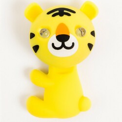 Zoonimal. Блималка для дитячого велосипеда Тигр, LED, на підсідел. Світіння: Червоний(2124430107189)