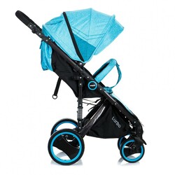BabyHit.  Прогулочна коляска Turbo Coral, Blue(71236)