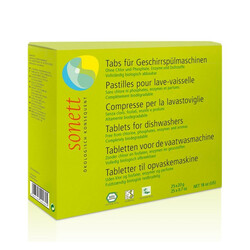 Sonett. Органические таблетки для посудомоечных машин 25 шт (4007547402805)