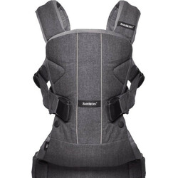 BabyBjorn. Сумка-кенгуру Baby Bjorn Baby Carrier One Cotton Mix Denim grey(7317680980946)