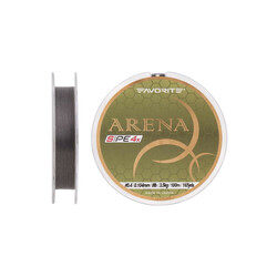 Favorite.  Шнур Favorite Arena PE 100m (silver gray) №0.4/0.104mm 8lb/3.5kg (1693.10.95)