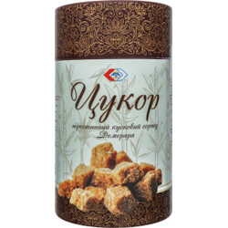 АТА. Сахар  АТА тростниковый Демерара кусковой тубус 500 г  (4820016850712)