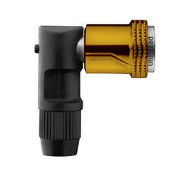 Birzman. Адаптер насоса Push & Twist Valve Head Gold(4714247519022)