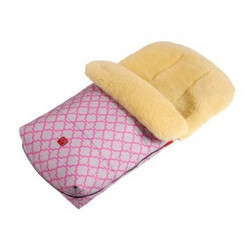 Kaiser. Теплий конверт  Natura 85х45 см Рожевий з орнаментом(4011863113376)