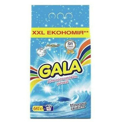 Gala. Порошок стир Морская свежесть цвет/вещей авт 6кг (8001090660763)