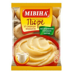Мивина. Пюре картофельное со вкусом сливок б/п пак 37г (4820077250087)
