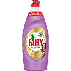 Fairy. Засіб для миття посуду ProDerma Шовк і Орхідея, 650мл(992479)