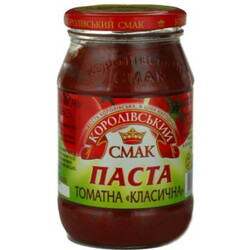 Королівський смак. Паста томатна 25% твіст 460г(482004409357)
