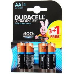 Duracell. Батарейки Duracell ultra power АА 3+1 шт (064294)