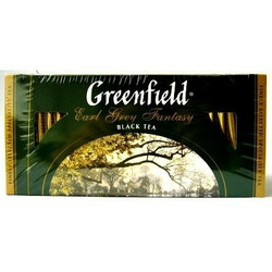 Greenfield. Чай Гринфилд Эрл Грей Фентези черный 2гх25шт(4820022861986)