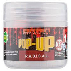 Brain.  Бойлы Pop - Up F1 R.A.D.I.C.A.L. (копчені сосиски) 14mm 15g(1858.04.72)