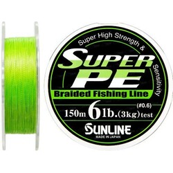Sunline . Шнур Super PE 150m (бел.) 0.37 mm 50lb/25.0 kg(1658.01.66)