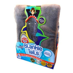 Blankie Tails. Плед-спальник АКУЛА (BT0003G-B)