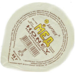 Бартнік. Мед цветочный натуральный 25г(4820025310290)