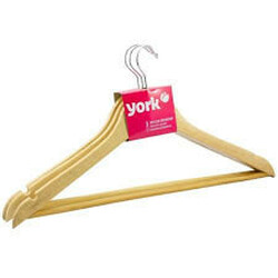York.Н-р York вішалки дерев'яні 3шт( 5903355004189)