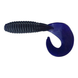 Big Bite Baitst. Силикон  Fat Grub 3" Black Grape (1838.00.86)