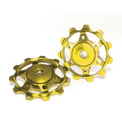 XLC. Ролики заднього перемикача, золоті(4032191797854)