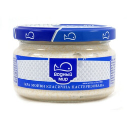 Водний світ. Ікра мойви класична з/би 180 г(4820088410647)