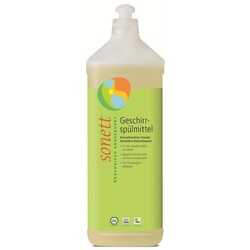 Sonett органическое средство для мытья посуды с эфирным маслом лимонника, 1л