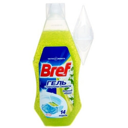 Bref. Блок туалетный Зеленое Яблуко с корзинкой 360г (9000100704502)