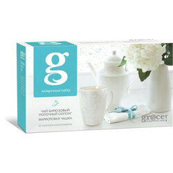 Gr@ce! чай Ивнинг Тайм 25*2г +чашка белая шт (5060207696944)