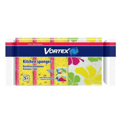 Vortex. Губки кухонные с принтом 5шт (4823071629804)