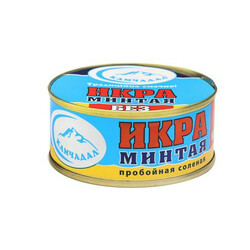 Камчадал. Ікра минтаю пробійна ж/б 100 г(4820092770300)